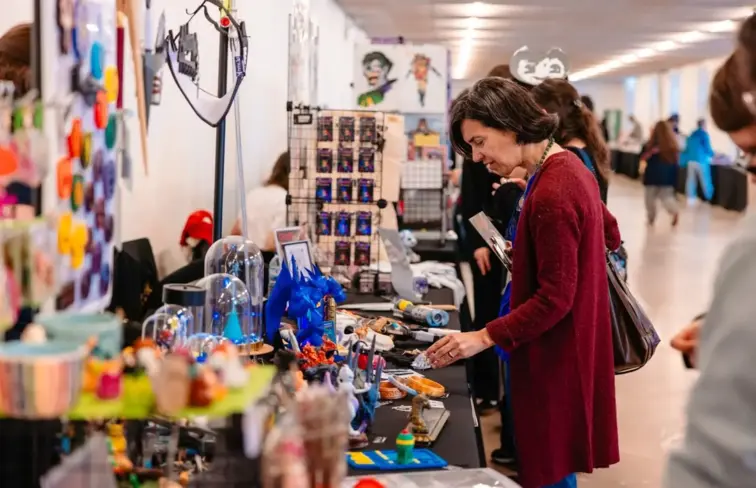 exposição no festival